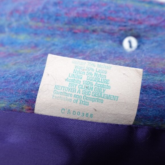 Vintage Bardolino Luxury Mohair Coat Monteselli Original by Primrose Women's S - Picture 4 of 15